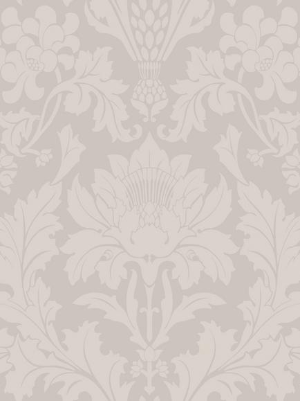 Cole & Son Mariinsky Fonteyn Paste the Wall Wallpaper, Stone, 108/7034