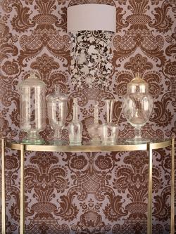 Cole & Son Mariinsky Petrouska Paste the Wall Wallpaper - view 2, Lilac 108/3015