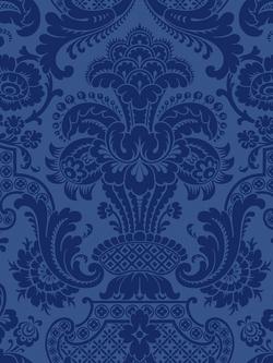Cole & Son Mariinsky Petrouska Paste the Wall Wallpaper, Blue 108/3011