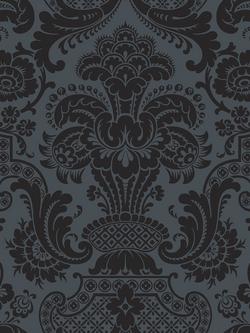 Cole & Son Mariinsky Petrouska Paste the Wall Wallpaper, Charcoal 108/3013