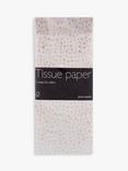 John Lewis Gold Fleck Tissue Paper, 3 Sheets