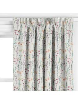John Lewis Longstock Made to Measure Curtains or Roman Blind, Multi - view 2, Multi