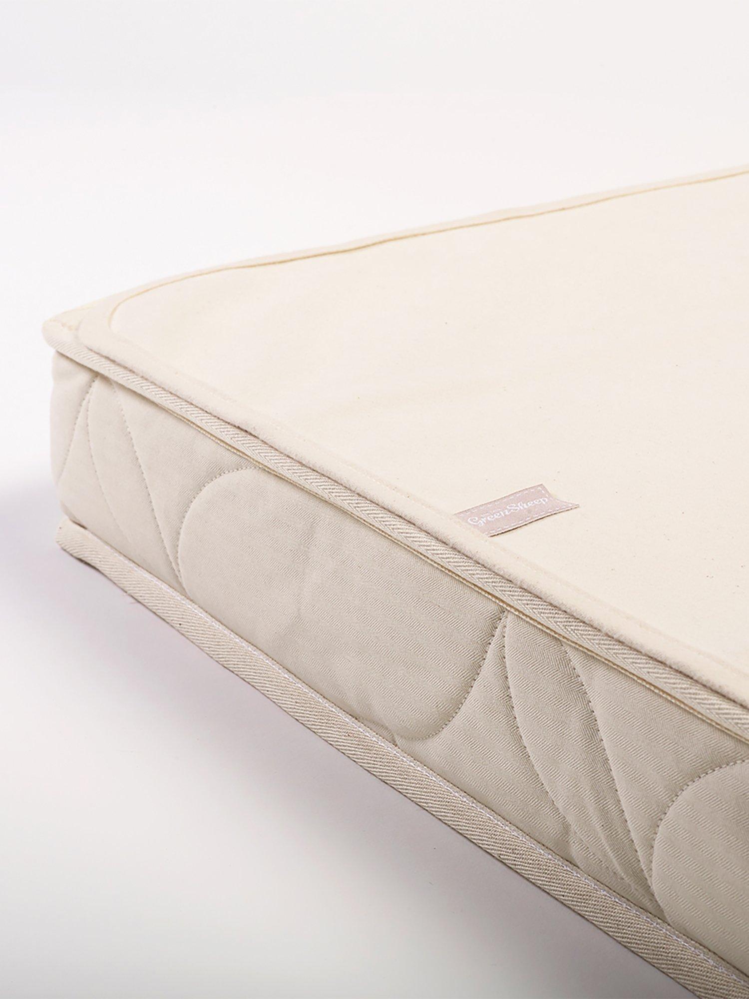 The Little Green Sheep Waterproof Cotbed Mattress Protector