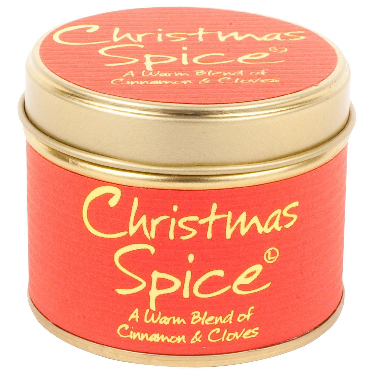 Lily-Flame Christmas Spice Mini Candle Tin