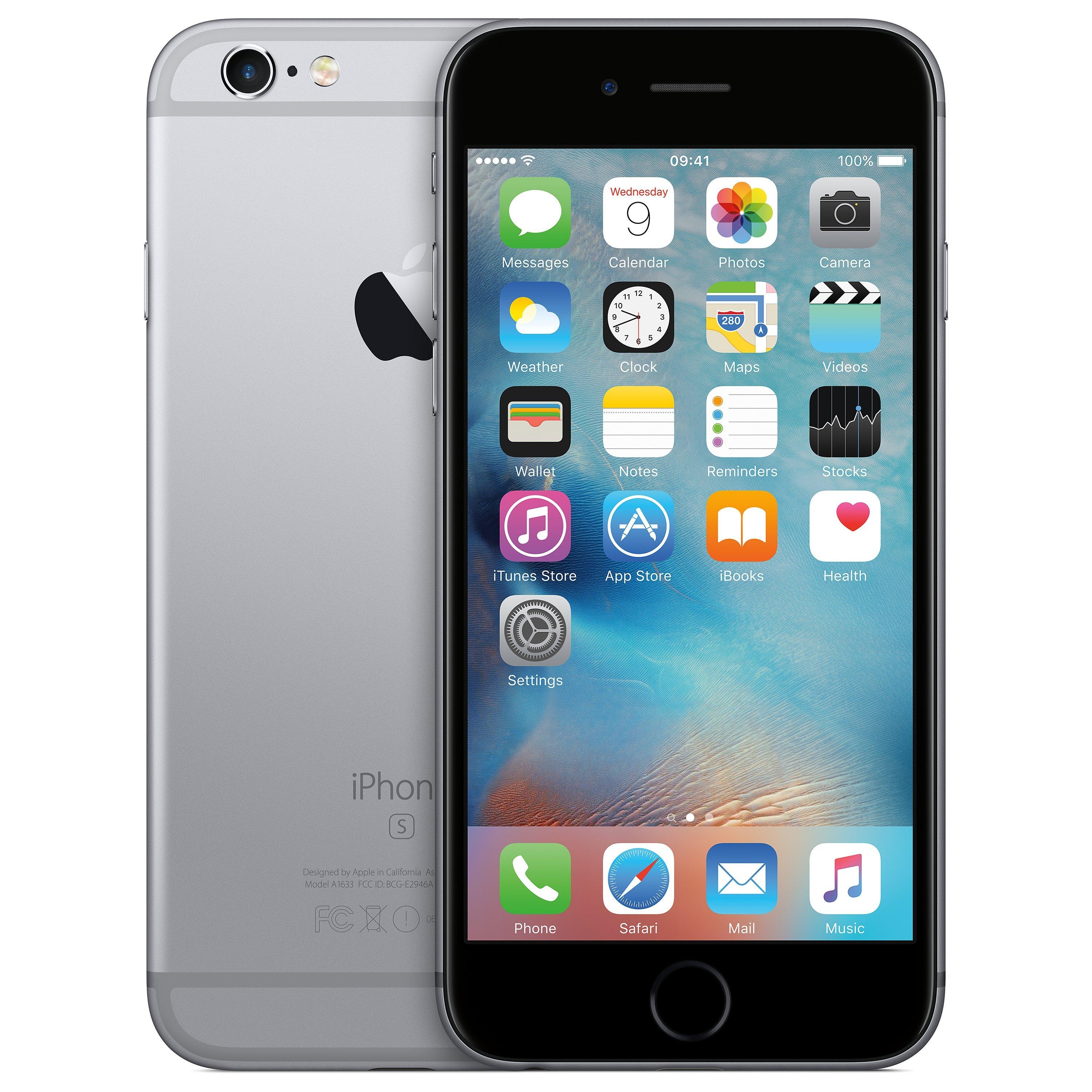 Apple iPhone 6S sold 32GB in Silver (straight talk )