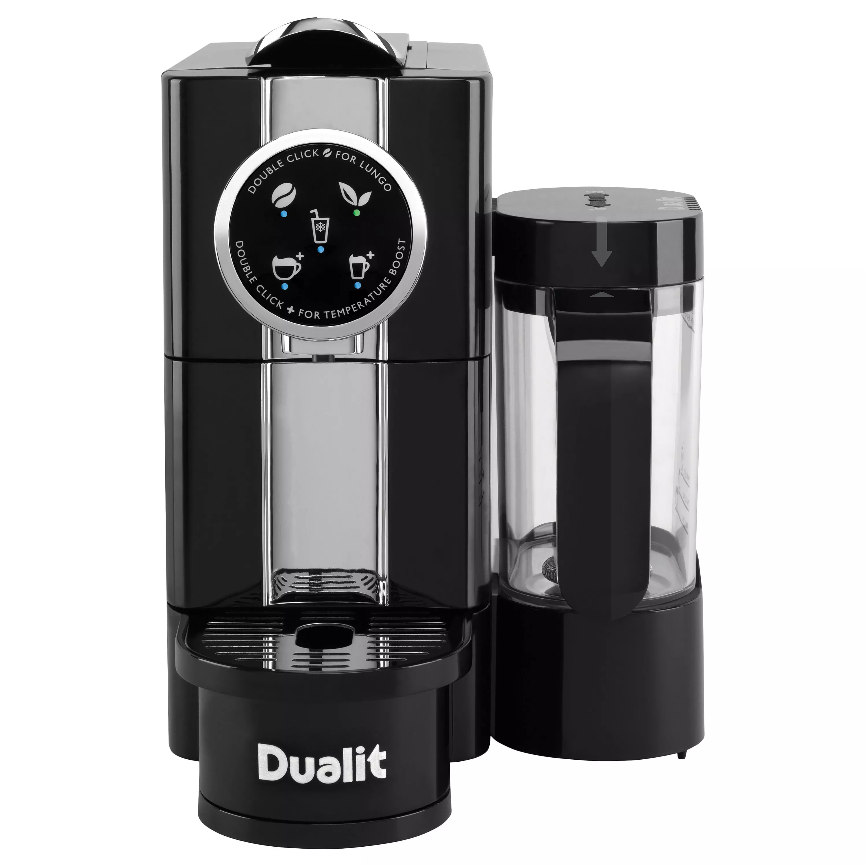 Dualit 85180 Cafe Cino Coffee Capsule Machine Black