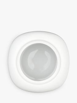 John Lewis Dine Porcelain Covered Sugar Bowl, White - view 2, White