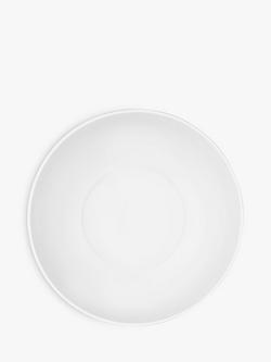 John Lewis Dine Porcelain Noodle Bowl, 18cm, White - view 2, White