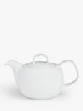 John Lewis Dine 2 Cup Teapot, White, 600ml