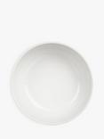 John Lewis Dine Porcelain Low Cereal Bowl, 16cm, White