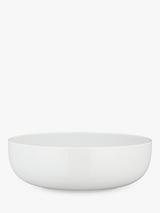 John Lewis Dine Porcelain Round Serve Bowl, 28cm, White