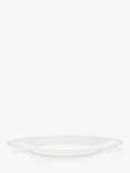 John Lewis Dine Porcelain Rim Side Plate, 22cm, White