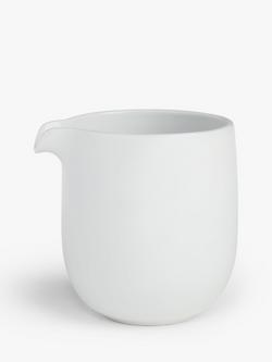 John Lewis Dine Porcelain Porcelain Creamer, 300ml, White, White