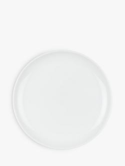 John Lewis Dine Porcelain Coupe Side Plate, 18cm, White, White