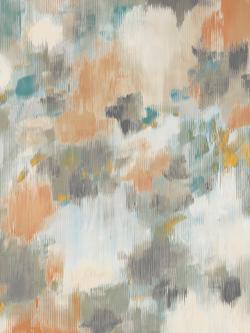 Harlequin Standing Ovation Exuberance Paste the Wall Wallpaper, Tangerine / Sepia 111474