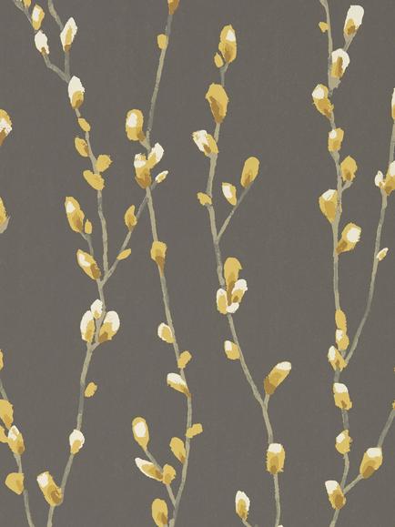 Harlequin Standing Ovation Salice Paste the Wall Wallpaper, Ochre / Sepia 111468