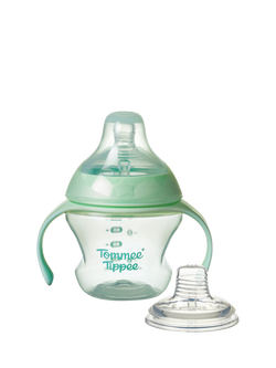 Tommee Tippee Closer To Nature Bottle to Cup Transition Sippee Trainer - view 2, 