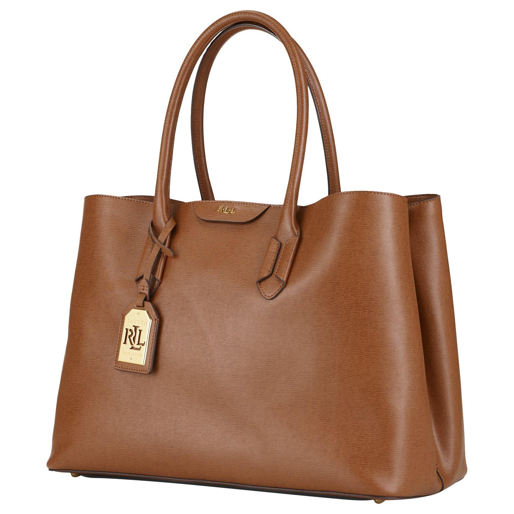 Ralph lauren tan tote bag sale