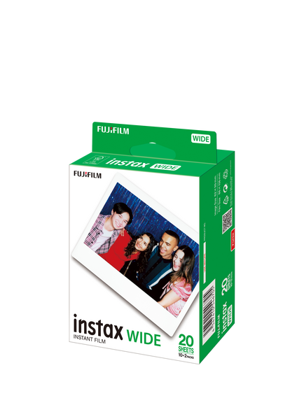 Fujifilm instax™ Wide Film, 20 Shots - view 2, Black