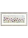 John Lewis Catherine Stephenson 'Meadow Of Wild Flowers' Embellished Framed Print, 110 x 55cm