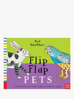 Flip Flap Pets Children's Book, 