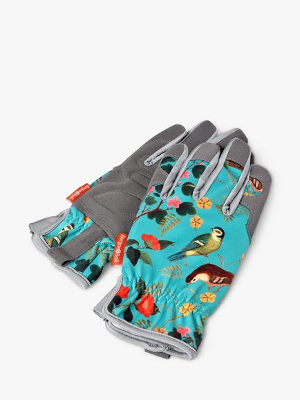Burgon & Ball Flora & Fauna Gardening Gloves, Medium - view 2, Multi