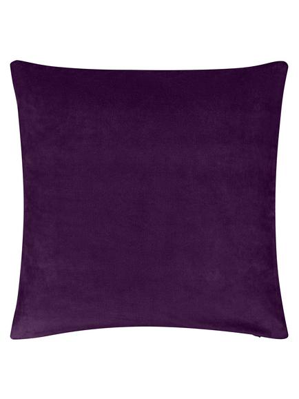 John Lewis Cotton Velvet Cushion, Fig