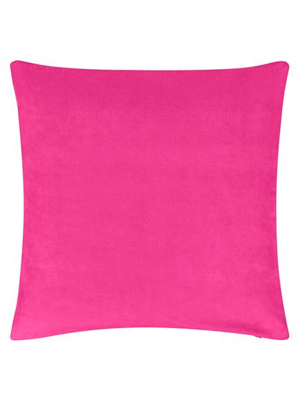 John Lewis Cotton Velvet Cushion, Pink