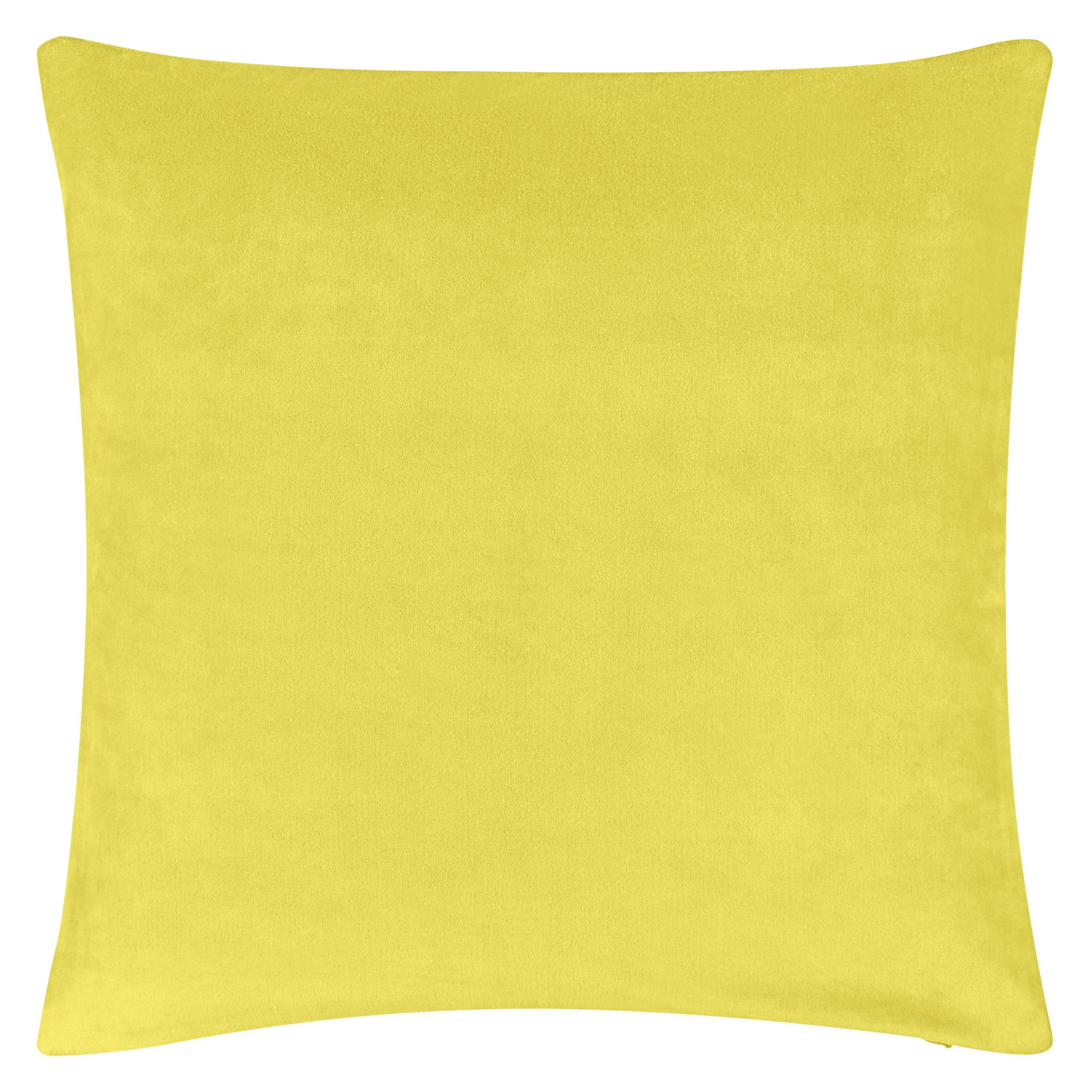 John Lewis & Partners Plain Velvet Cushion