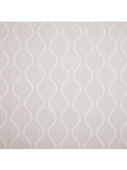 John Lewis Chattis Embroidery Furnishing Fabric, Grey