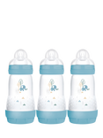 MAM Easy Start Anti-Colic Self-Sterilising Baby Bottle 260ml, Pack of 3