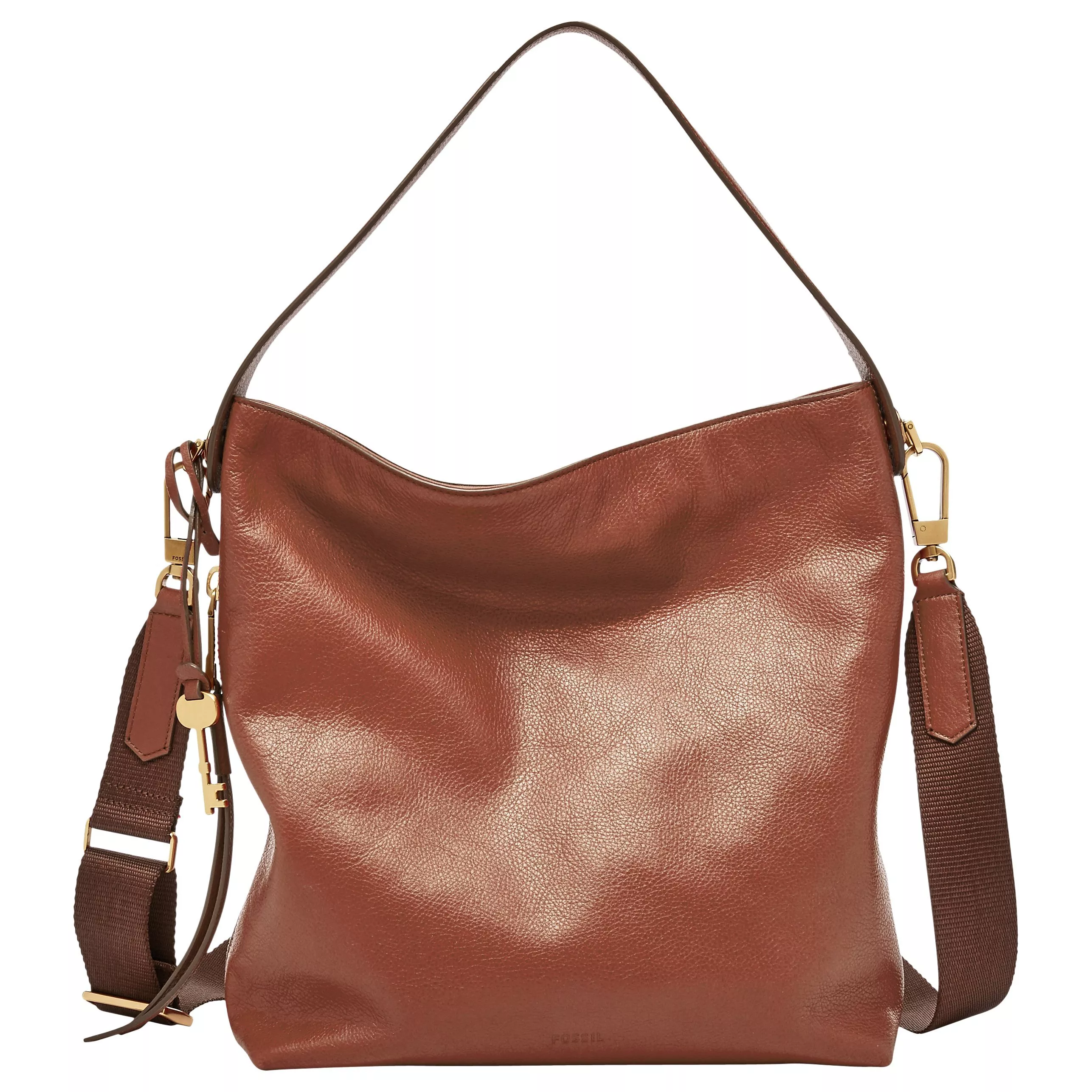 Fossil Maya Small Leather Hobo Bag