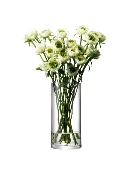 LSA International Column Vase, H28cm, Clear - view 2, Clear