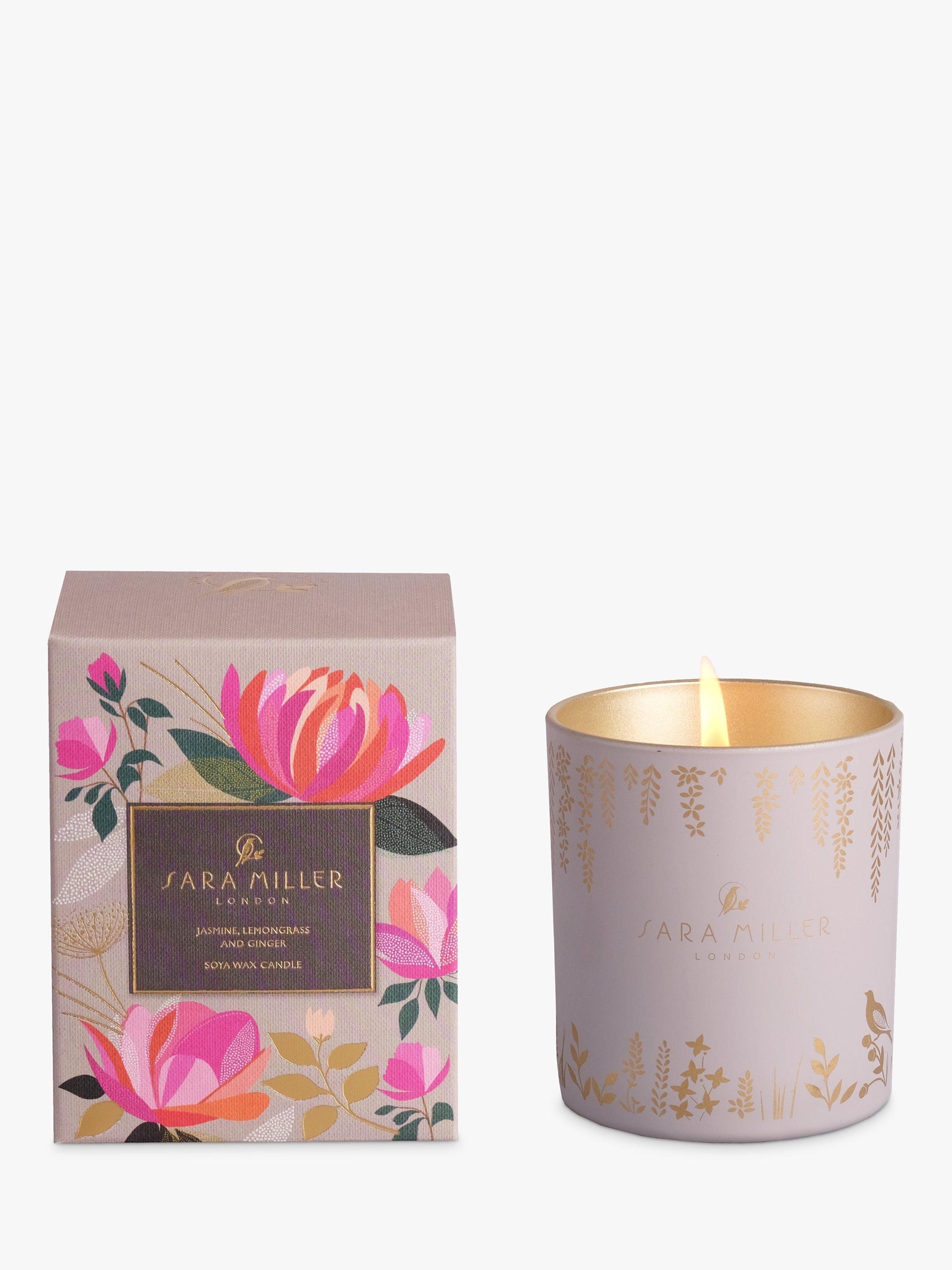 Sara Miller Jasmine, Lemongrass and Ginger Scented Candle