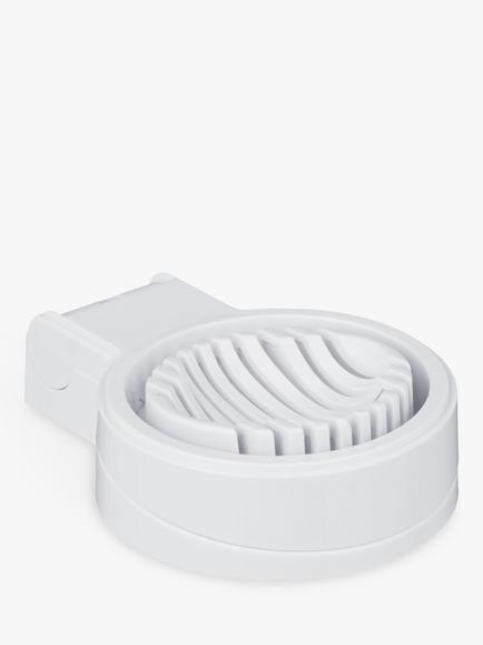John Lewis Plastic Egg Slicer, White