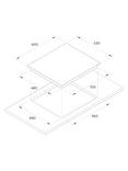 Fisher & Paykel CI604CTB1 Induction Hob, Black