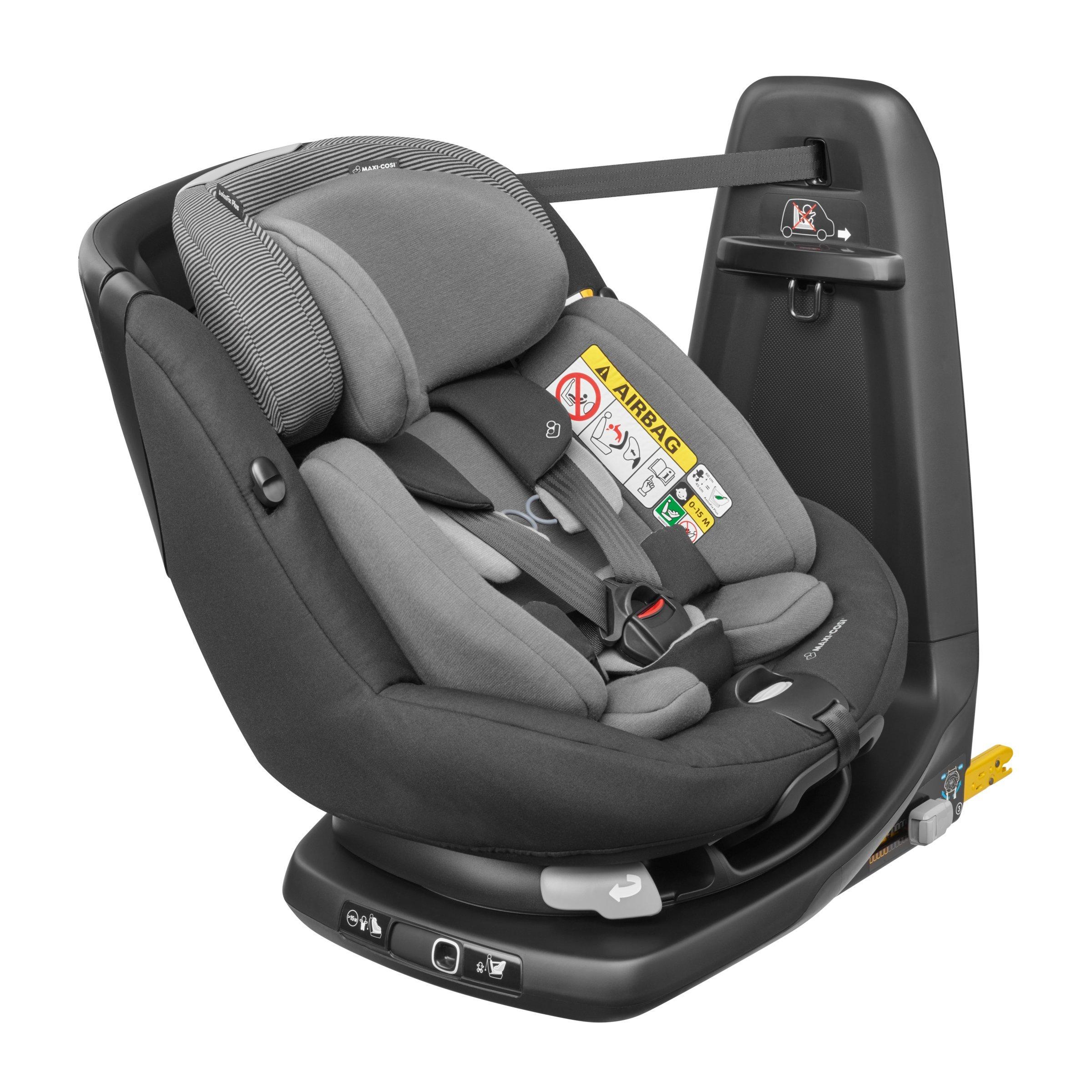 Maxi Cosi AxissFix Plus Group 0 and 1 Car Seat Black Raven