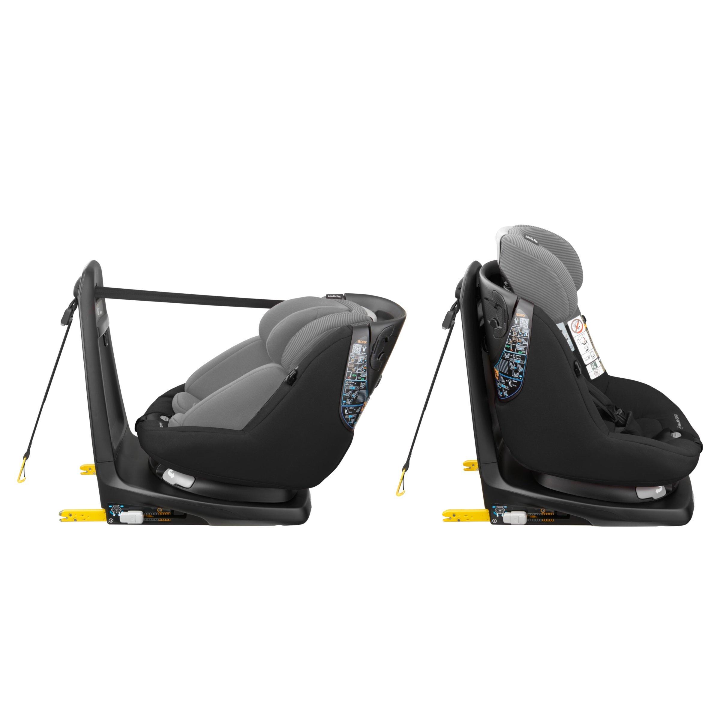 Maxi Cosi AxissFix Plus Group 0 and 1 Car Seat Black Raven