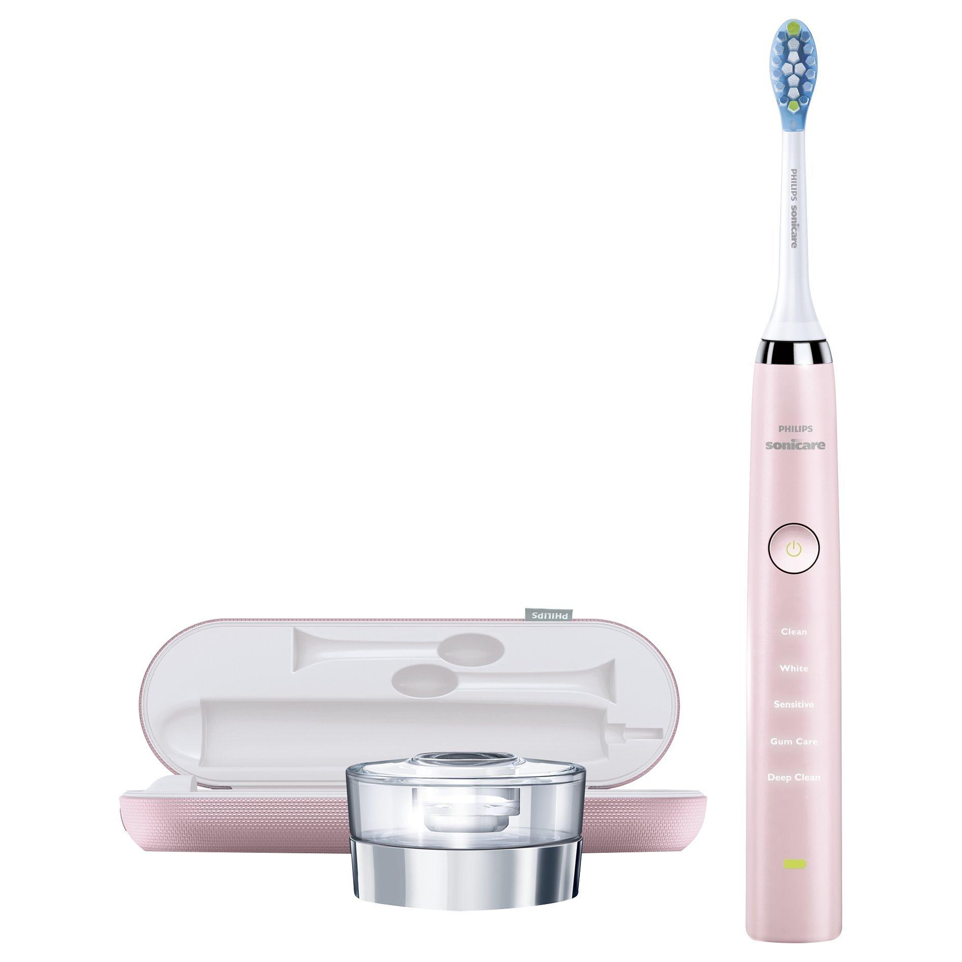 Philips Sonicare HX9361/62 DiamondClean Rechargeable Sonic Toothbrush, Pink