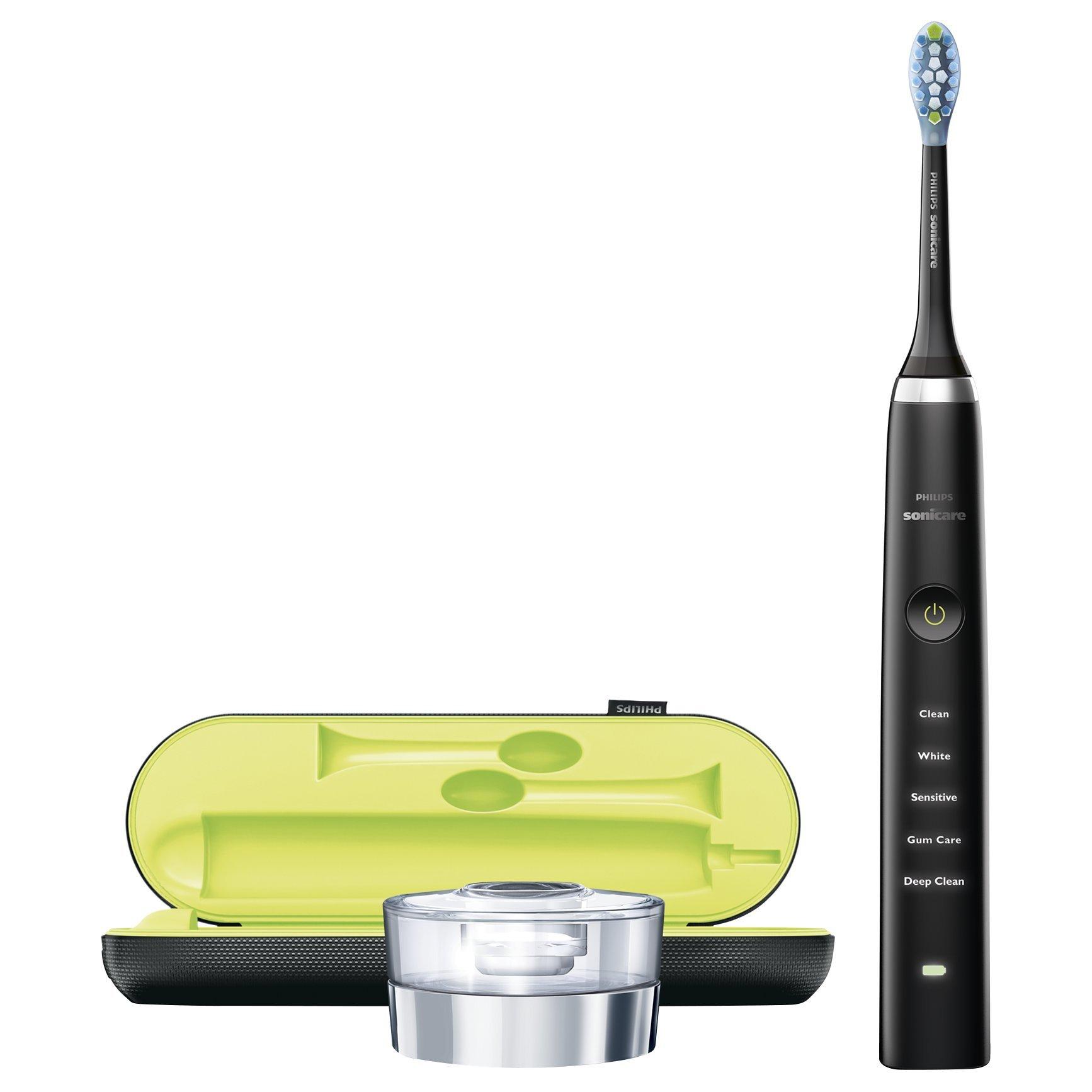 Philips Sonicare HX9351/52 DiamondClean Rechargeable Sonic Toothbrush, Black