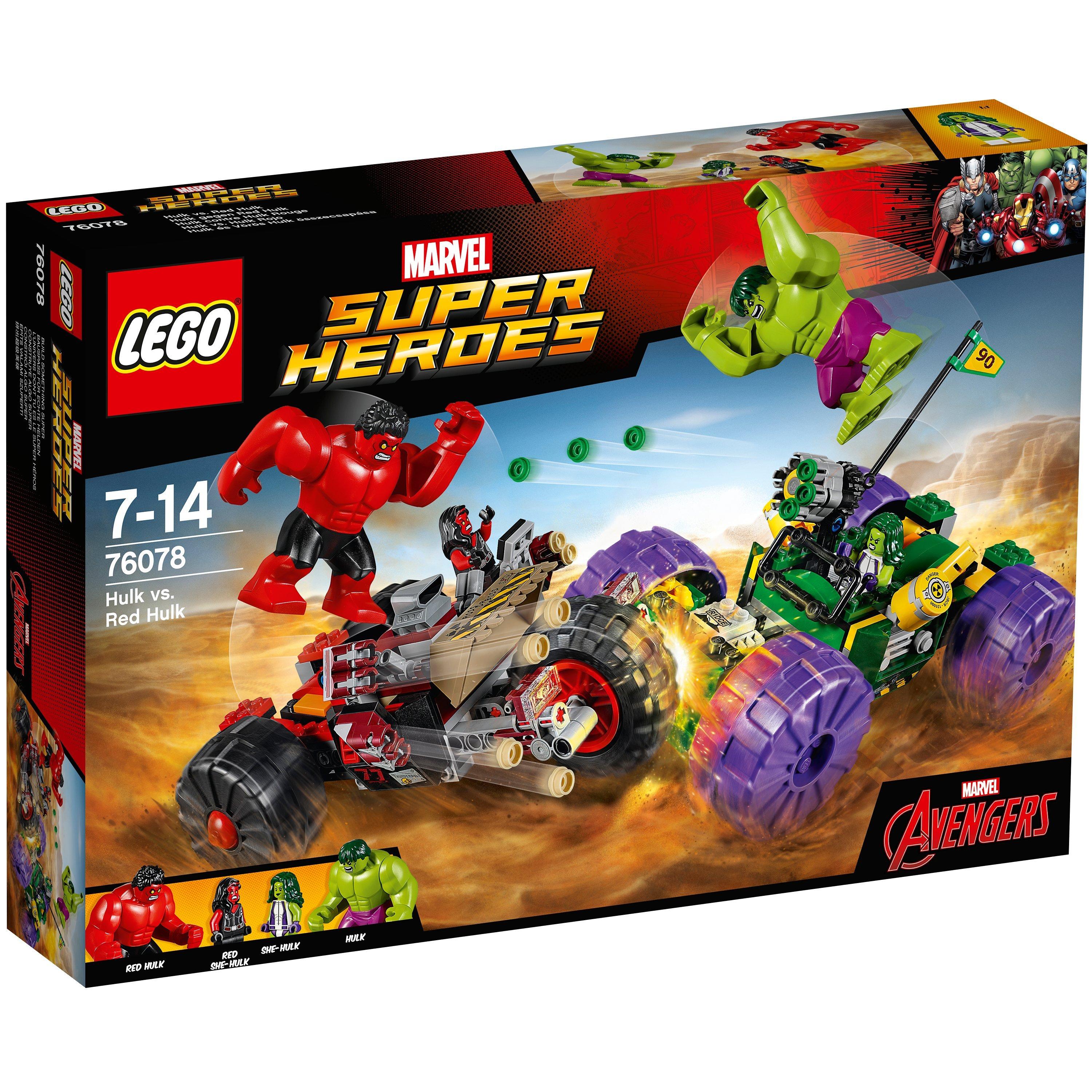 Red hulk lego marvel superheroes sale