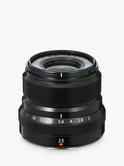 Fujifilm XF23mm F2 R WR Lens, Black