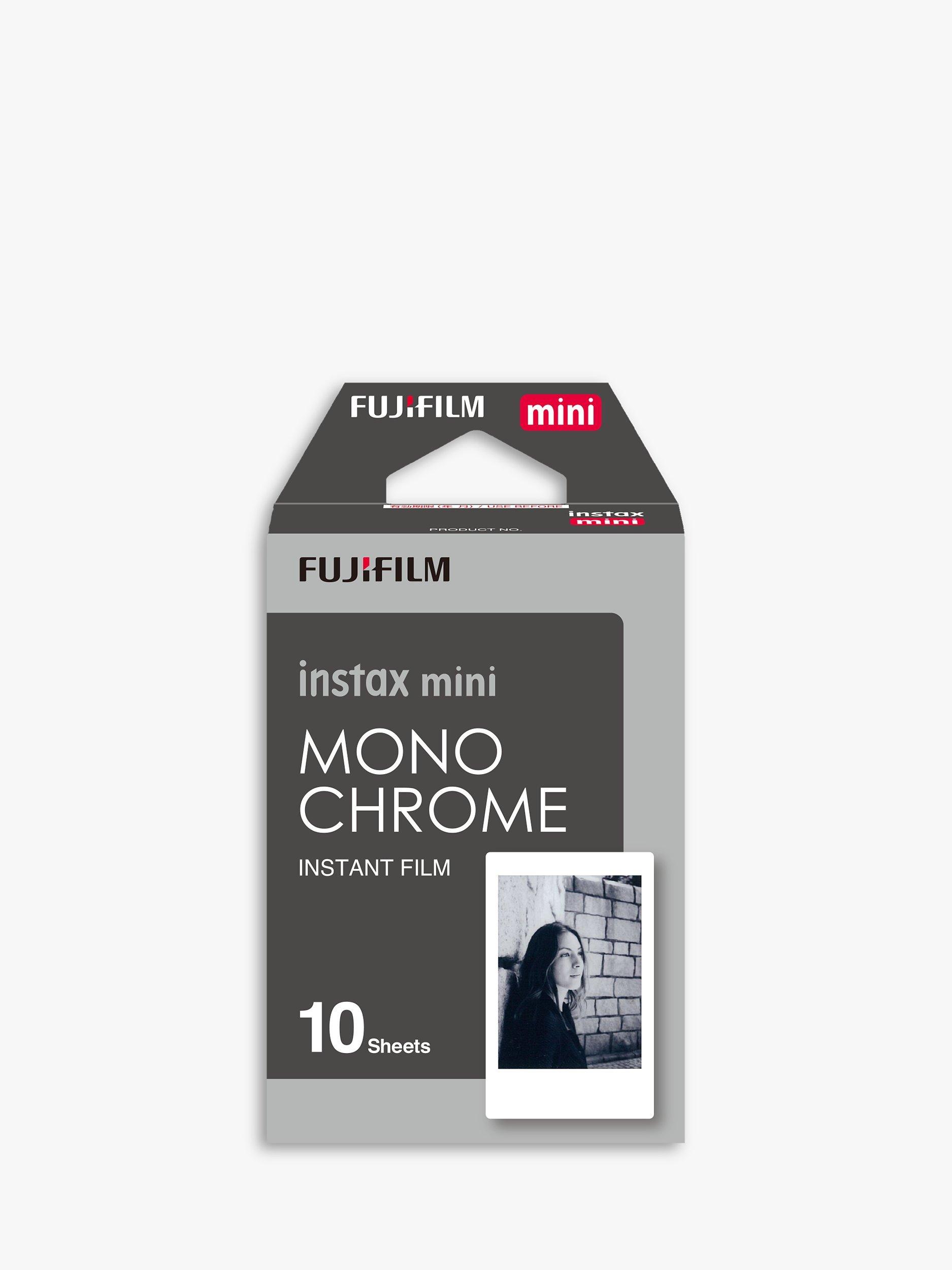 Fujifilm Instax Mini Monochrome Film, 10 Shots