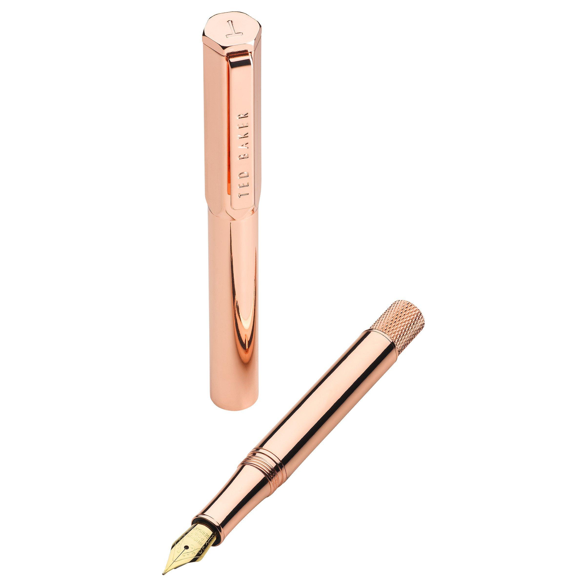 Ted Baker 24k Fountain Pen, Rose Gold