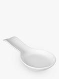 John Lewis Porcelain Spoon Rest, White