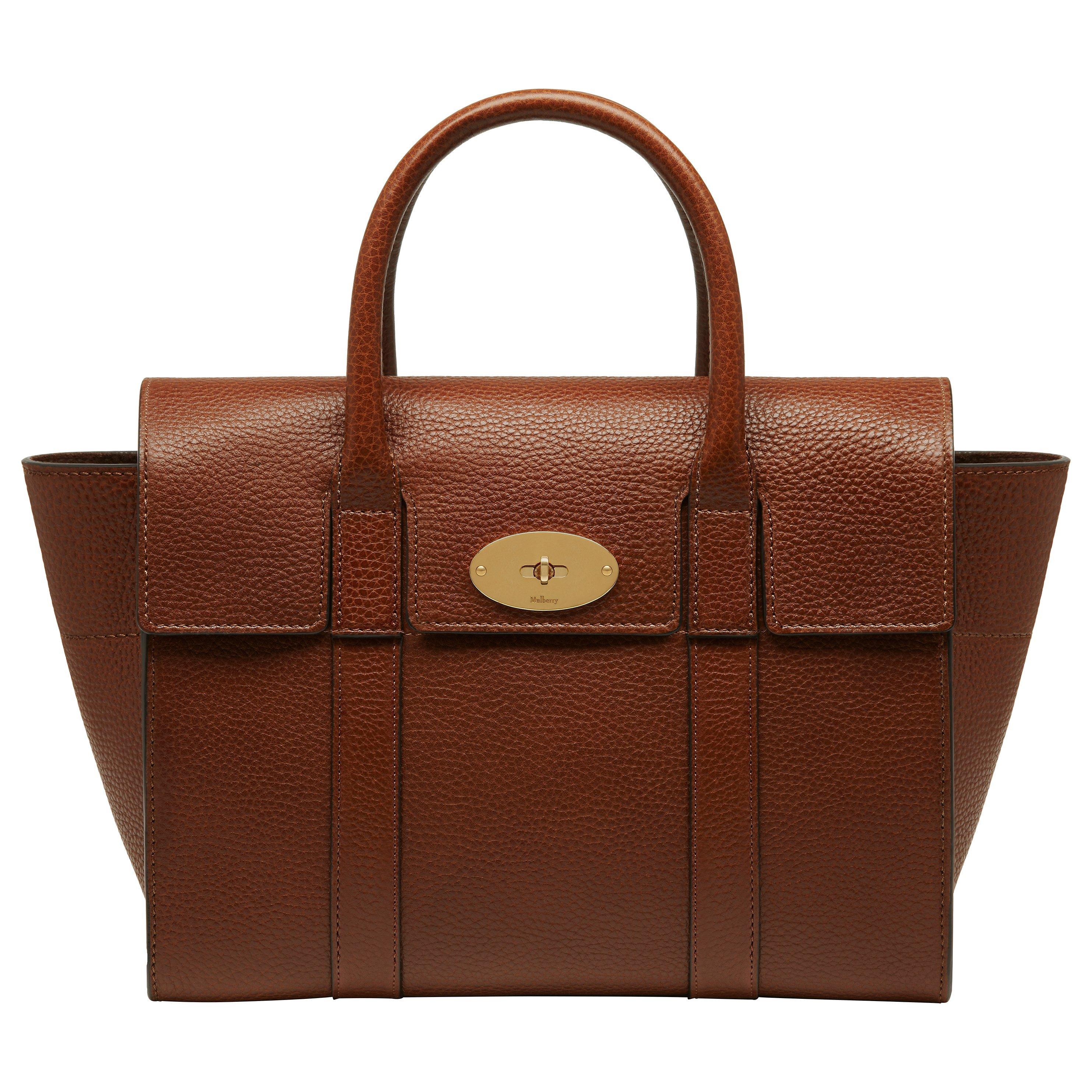 Mulberry Bayswater Small Classic Grain Bag, Oak