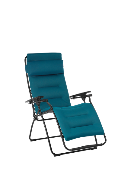 Lafuma Air Comfort Futura Sun Lounger, Coral Blue