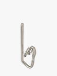 John Lewis Nickel Plated Curtain Hooks, Pack of 30