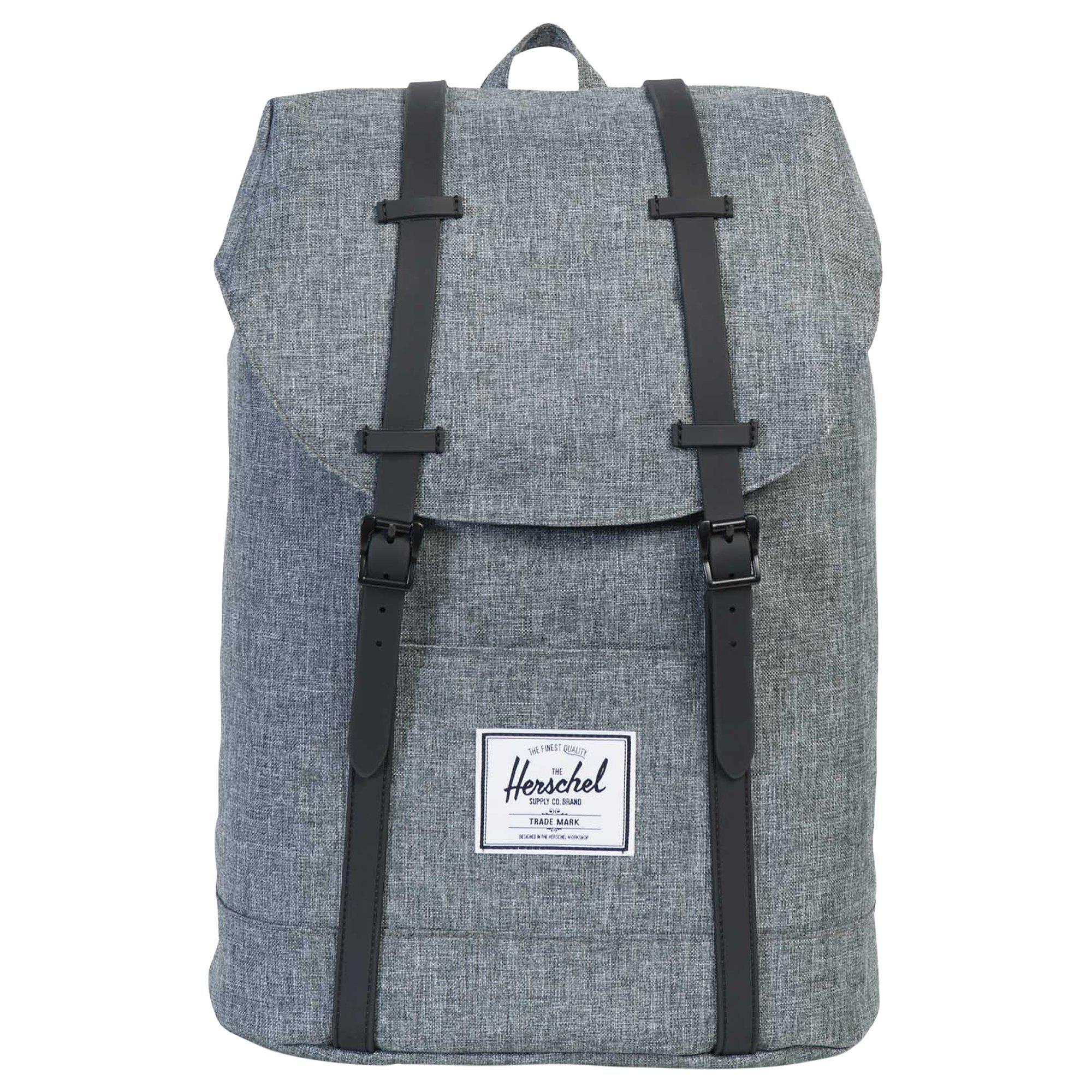 Herschel Supply Co. Retreat Backpack, Raven Crosshatch