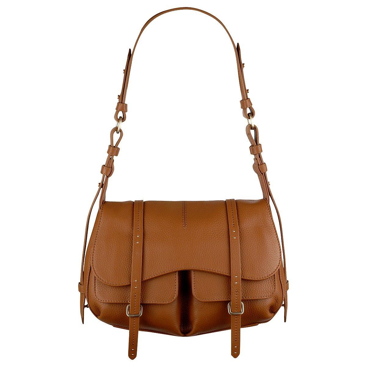 Radley Grosvenor Medium Leather Shoulder Bag Tan